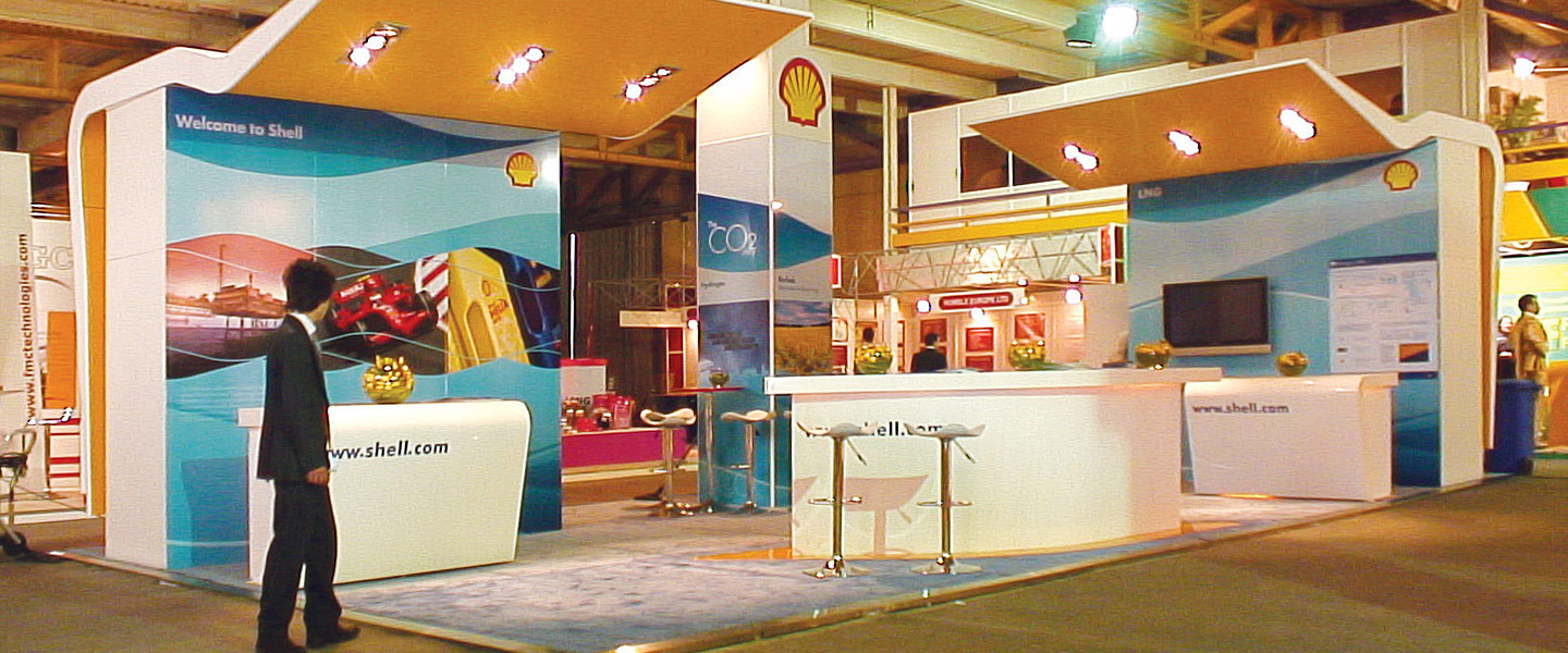 Shell Booth in Tehran Oil Show